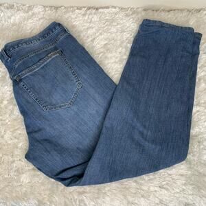 Eddie Bauer Flannel Lined Jeans Relaxed Boyfriend Sz 16